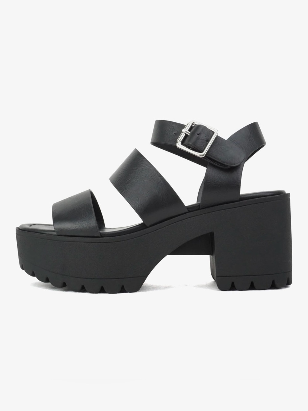 SODA Block Heel Sandals - Picture 1 of 5